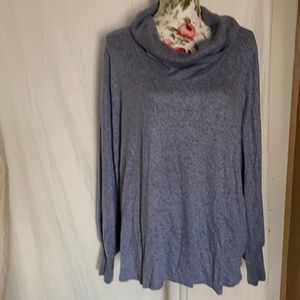 Grace 2X cowl neck sweater